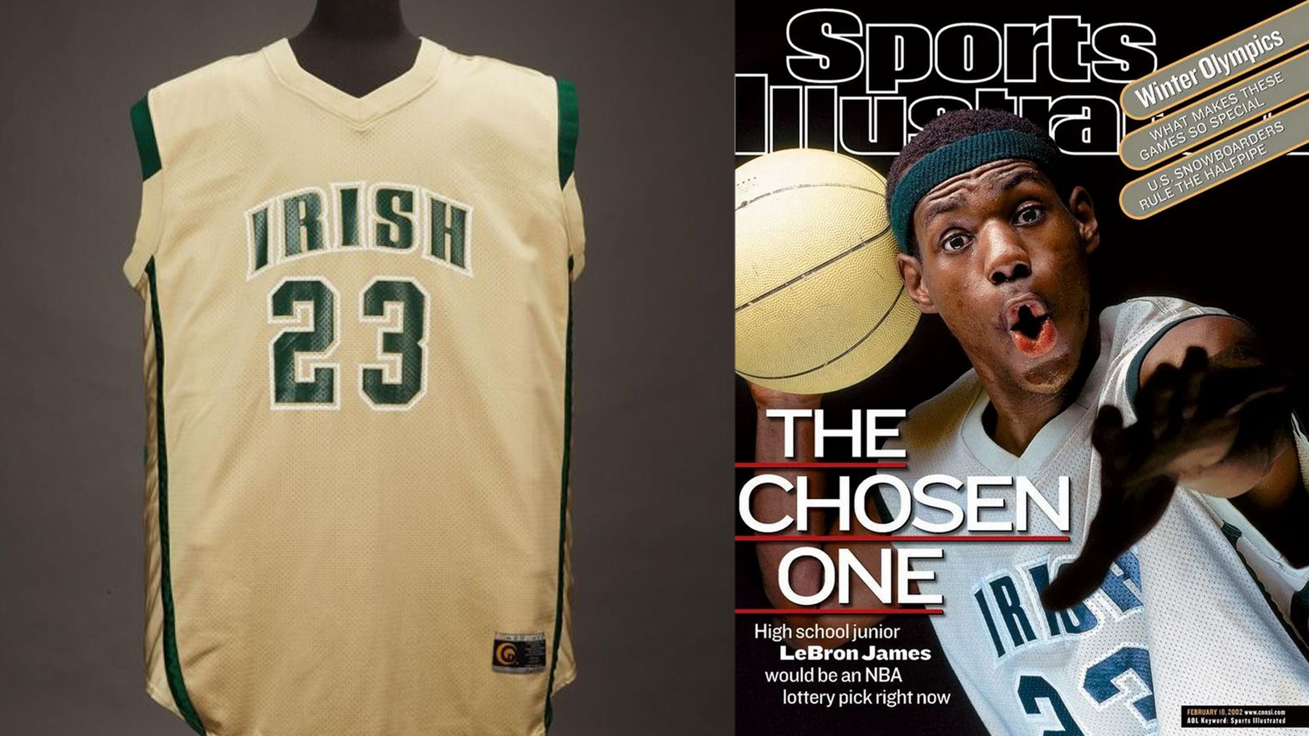 maglia lebron james sports illustrated