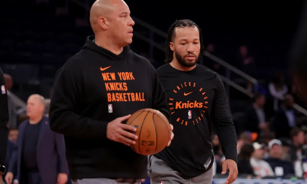 rick brunson jalen brunson nba new york knicks