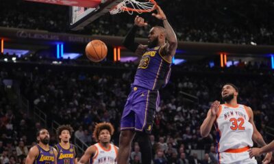 nba los angeles lakers new york knicks